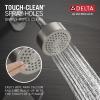 imageDelta Faucet Modern Raincan Round SingleFunction Shower Valve Trim Kit Black Shower Faucet Set Rainfall Shower Head Black Delta Shower Trim Kit Matte Black T14269BLPP Valve Not IncludedStainless