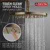 imageDelta Faucet Modern Raincan Round SingleFunction Shower Valve Trim Kit Black Shower Faucet Set Rainfall Shower Head Black Delta Shower Trim Kit Matte Black T14269BLPP Valve Not IncludedChampagne Bronze