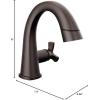 imageDelta Faucet Stryke Pull Down Bathroom Faucet Bathroom Pull Out Faucet Chrome Single Hole Bathroom Faucet with Pull Down Sprayer Bathroom Sink Faucet Lumicoat Chrome 5776PDPRDSTVenetian Bronze