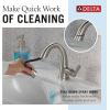 imageDelta Faucet Stryke Pull Down Bathroom Faucet Bathroom Pull Out Faucet Chrome Single Hole Bathroom Faucet with Pull Down Sprayer Bathroom Sink Faucet Lumicoat Chrome 5776PDPRDSTLumicoat Stainless