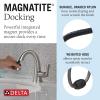 imageDelta Faucet Stryke Pull Down Bathroom Faucet Bathroom Pull Out Faucet Gold Single Hole Bathroom Faucet with Pull Down Sprayer Bathroom Sink Faucet Lumicoat Champagne Bronze 577CZPDPRDSTLumicoat Stainless