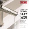 imageDelta Faucet Tetra Gold Single Hole Bathroom Faucet Gold Single Handle Bathroom Faucet Bathroom Sink Faucet Diamond Seal Technology Metal Drain Assembly Lumicoat Champagne Bronze 589SHCZPRDSTLumicoat Champagne Bronze