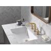 imageDelta Faucet Tetra Gold Single Hole Bathroom Faucet Gold Single Handle Bathroom Faucet Bathroom Sink Faucet Diamond Seal Technology Metal Drain Assembly Lumicoat Champagne Bronze 589CZPRDSTLumicoat Champagne Bronze