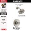 imageDelta T14259BL Trinsic Shower Faucet Without Rough Matte BlackStainless