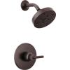 imageDelta T14259BL Trinsic Shower Faucet Without Rough Matte BlackVenetian Bronze