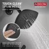 imageDelta T17264BL Ashlyn Monitor 17 Series Trim Shower Faucet Without Rough Matte BlackMatte Black