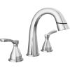imageDelta 35775PDDST Stryke 12 GPM Widespread Bathroom Faucet with Pull Down Wand and Push PopUp Drain Assembly  Lumicoat Chrome