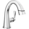 imageDelta Faucet Stryke Pull Down Bathroom Faucet Bathroom Pull Out Faucet Gold Single Hole Bathroom Faucet with Pull Down Sprayer Bathroom Sink Faucet Lumicoat Champagne Bronze 577CZPDPRDSTLumicoat Chrome