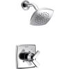 imageDelta T17264BL Ashlyn Monitor 17 Series Trim Shower Faucet Without Rough Matte BlackChrome