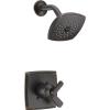 imageDelta T17264BL Ashlyn Monitor 17 Series Trim Shower Faucet Without Rough Matte BlackVenetian Bronze