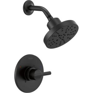 imageDELTA 142749BL Nicoli Tub Shower Matte Black