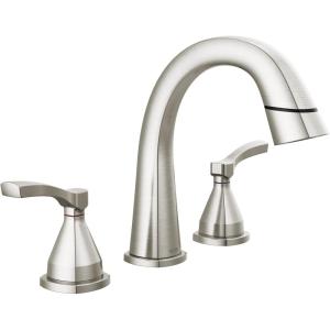 imageDelta 35775SSPDPRDST Stryke Bathroom Faucet Lumicoat Stainless