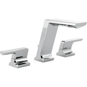 imageDelta Faucet 3599LFPRMPU Pivotal Widespread ChromeChrome