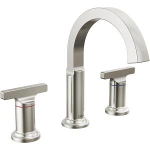 imageDelta Faucet Tetra Gold Widespread Bathroom Faucet 3 Hole Gold Bathroom Faucet Bathroom Sink Faucet Diamond Seal Technology Metal Drain Assembly Lumicoat Champagne Bronze 355887CZPRDSTLumicoat Stainless