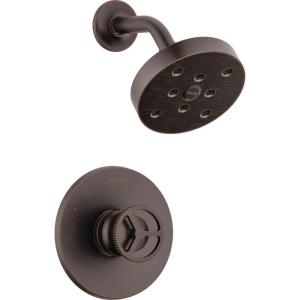 imageDelta T14259BL Trinsic Shower Faucet Without Rough Matte BlackVenetian Bronze