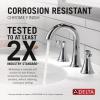 imageDELTA 35897LFSP Esato Bathroom Faucet SpotShield Brushed NickelChrome