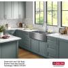 imageDELTA FAUCET Delta Lenta 36inch Retrofit Farmhouse Apron Front 16 Gauge Stainless Steel Single Bowl Kitchen Sink for UndermountDropIn Installation with Accessories 95J132T36SSS