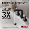 imageDelta 35789LFBL Vesna Bathroom Faucet Matte BlackMatte Black