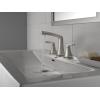 imageDelta 35789LFBL Vesna Bathroom Faucet Matte BlackSpotshield Brushed Nickel