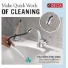 imageDelta Arvo 1 Hole Brushed Gold Bathroom Faucet with Sprayer Single Hole Bathroom Sink Faucet with Pull Out Sprayer for Vanity PushPop Drain Champagne Bronze 15840LFCZPDChrome