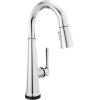 imageDelta Faucet Emmeline Bar Faucet Brushed Nickel Bar Sink Faucet Single Hole Wet Bar Faucets with Pull Down Sprayer Prep Sink Faucet Faucet for Bar Sink Lumicoat Arctic Stainless 9982ARPRDSTChrome