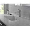 imageDelta Faucet Galeon Single Hole Bathroom Faucet Brushed Nickel Diamond Seal Technology Lumicoat Stainless 571SSPRMPUDSTLumicoat Stainless