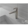 imageDelta Faucet Galeon Single Hole Bathroom Faucet Brushed Nickel Diamond Seal Technology Lumicoat Stainless 571SSPRMPUDSTLumicoat Stainless