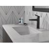 imageDelta Faucet Galeon Single Hole Bathroom Faucet Brushed Nickel Diamond Seal Technology Lumicoat Stainless 571SSPRMPUDSTMatte Black