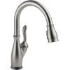 imageDelta Faucet Leland VoiceIQ Touchless Kitchen Faucet with Pull Down Sprayer Smart Faucet Alexa and Google Assistant Voice Activated Kitchen Sink Faucet Venetian Bronze 9178TVRBDSTSpotShield Stainless