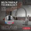 imageDelta Faucet Leland VoiceIQ Touchless Kitchen Faucet with Pull Down Sprayer Smart Faucet Alexa and Google Assistant Voice Activated Kitchen Sink Faucet Venetian Bronze 9178TVRBDSTArctic Stainless