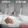 imageDelta Faucet Leland VoiceIQ Touchless Kitchen Faucet with Pull Down Sprayer Smart Faucet Alexa and Google Assistant Voice Activated Kitchen Sink Faucet Venetian Bronze 9178TVRBDSTSpotShield Stainless