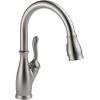 imageDelta Faucet Leland VoiceIQ Touchless Kitchen Faucet with Pull Down Sprayer Smart Faucet Alexa and Google Assistant Voice Activated Kitchen Sink Faucet Venetian Bronze 9178TVRBDSTSpotShield Stainless