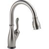 imageDelta Faucet Leland VoiceIQ Touchless Kitchen Faucet with Pull Down Sprayer Smart Faucet Alexa and Google Assistant Voice Activated Kitchen Sink Faucet Venetian Bronze 9178TVRBDSTSpotShield Stainless