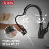 imageDelta Faucet Leland VoiceIQ Touchless Kitchen Faucet with Pull Down Sprayer Smart Faucet Alexa and Google Assistant Voice Activated Kitchen Sink Faucet Venetian Bronze 9178TVRBDSTMatte Black