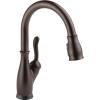 imageDelta Faucet Leland VoiceIQ Touchless Kitchen Faucet with Pull Down Sprayer Smart Faucet Alexa and Google Assistant Voice Activated Kitchen Sink Faucet Venetian Bronze 9178TVRBDSTVenetian Bronze
