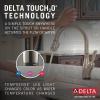 imageDelta Faucet Leland VoiceIQ Touchless Kitchen Faucet with Pull Down Sprayer Smart Faucet Alexa and Google Assistant Voice Activated Kitchen Sink Faucet Venetian Bronze 9178TVRBDSTSpotShield Stainless