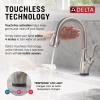 imageDelta Faucet Leland VoiceIQ Touchless Kitchen Faucet with Pull Down Sprayer Smart Faucet Alexa and Google Assistant Voice Activated Kitchen Sink Faucet Venetian Bronze 9178TVRBDSTSpotShield Stainless