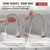 imageDelta Faucet Leland VoiceIQ Touchless Kitchen Faucet with Pull Down Sprayer Smart Faucet Alexa and Google Assistant Voice Activated Kitchen Sink Faucet Venetian Bronze 9178TVRBDSTSpotShield Stainless