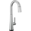 imageDelta Faucet Monrovia Matte Black Bar Faucet with Pull Down Sprayer Black Bar Sink Faucet Single Hole Wet Bar Faucets Single Hole Prep Sink Faucet Black Kitchen Faucet Matte Black 9991BLDSTLumicoat Arctic Stainless