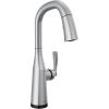 imageDelta Faucet Stryke Gold Bar Faucet with Pull Down Sprayer Bar Sink Faucet Single Hole Wet Bar Faucets with Pull Down Sprayer Prep Sink Faucet Lumicoat Champagne Bronze 9976CZPRDSTLumicoat Arctic Stainless