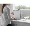 imageDelta Faucet Stryke Gold Bar Faucet with Pull Down Sprayer Bar Sink Faucet Single Hole Wet Bar Faucets with Pull Down Sprayer Prep Sink Faucet Lumicoat Champagne Bronze 9976CZPRDSTLumicoat Arctic Stainless