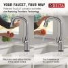 imageDelta Faucet Stryke VoiceIQ Touchless Kitchen Faucet with Pull Down Sprayer Smart Faucet Alexa and Google Assistant Voice Activated Gold Kitchen Faucet Lumicoat Champagne Bronze 9176TVCZPRDSTLumicoat Arctic Stainless