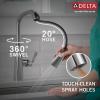 imageDelta Faucet Stryke VoiceIQ Touchless Kitchen Faucet with Pull Down Sprayer Smart Faucet Alexa and Google Assistant Voice Activated Gold Kitchen Faucet Lumicoat Champagne Bronze 9176TVCZPRDSTLumicoat Arctic Stainless