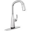 imageDelta Faucet Stryke VoiceIQ Touchless Kitchen Faucet with Pull Down Sprayer Smart Faucet Alexa and Google Assistant Voice Activated Gold Kitchen Faucet Lumicoat Champagne Bronze 9176TVCZPRDSTLumicoat Chrome