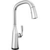 imageDelta Faucet Stryke VoiceIQ Touchless Kitchen Faucet with Pull Down Sprayer Smart Faucet Alexa and Google Assistant Voice Activated Gold Kitchen Faucet Lumicoat Champagne Bronze 9176TVCZPRDSTLumicoat Chrome