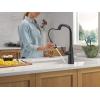 imageDelta Faucet Stryke VoiceIQ Touchless Kitchen Faucet with Pull Down Sprayer Smart Faucet Alexa and Google Assistant Voice Activated Gold Kitchen Faucet Lumicoat Champagne Bronze 9176TVCZPRDSTMatte Black