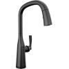 imageDelta Faucet Stryke VoiceIQ Touchless Kitchen Faucet with Pull Down Sprayer Smart Faucet Alexa and Google Assistant Voice Activated Gold Kitchen Faucet Lumicoat Champagne Bronze 9176TVCZPRDSTMatte Black
