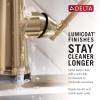 imageDelta Faucet Stryke VoiceIQ Touchless Kitchen Faucet with Pull Down Sprayer Smart Faucet Alexa and Google Assistant Voice Activated Gold Kitchen Faucet Lumicoat Champagne Bronze 9176TVCZPRDSTLumicoat Arctic Stainless