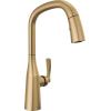 imageDelta Faucet Stryke VoiceIQ Touchless Kitchen Faucet with Pull Down Sprayer Smart Faucet Alexa and Google Assistant Voice Activated Gold Kitchen Faucet Lumicoat Champagne Bronze 9176TVCZPRDSTLumicoat Champagne Bronze