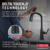 imageDelta Faucet Stryke VoiceIQ Touchless Kitchen Faucet with Pull Down Sprayer Smart Faucet Alexa and Google Assistant Voice Activated Gold Kitchen Faucet Lumicoat Champagne Bronze 9176TVCZPRDSTMatte Black
